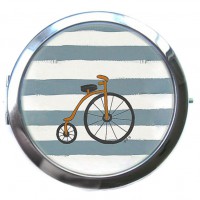 Карманное зеркальце Велосипед