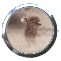 Карманное зеркальце Ежик в тумане