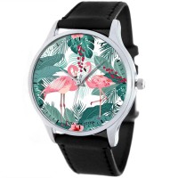 Дизайнерские часы Фламинго standart
