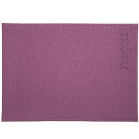 Обложка для паспорта бледно фиолетовая