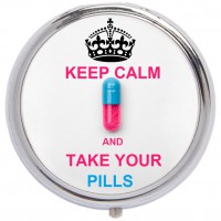 Таблетница Keep Calm and take your pills
