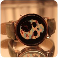 Оригинальные наручные часы Skull Watch Khaki