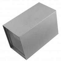 Коробочка прозрачная в белом картоне